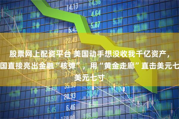 股票网上配资平台 美国动手想没收我千亿资产,我国直接亮出金融“核弹”,用“黄金走廊”直击美元七寸